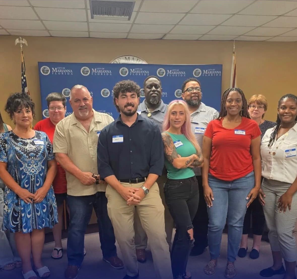 K.I.N. Foundation leadership at the 2026 Jackson County Kiwanis Club Meeting